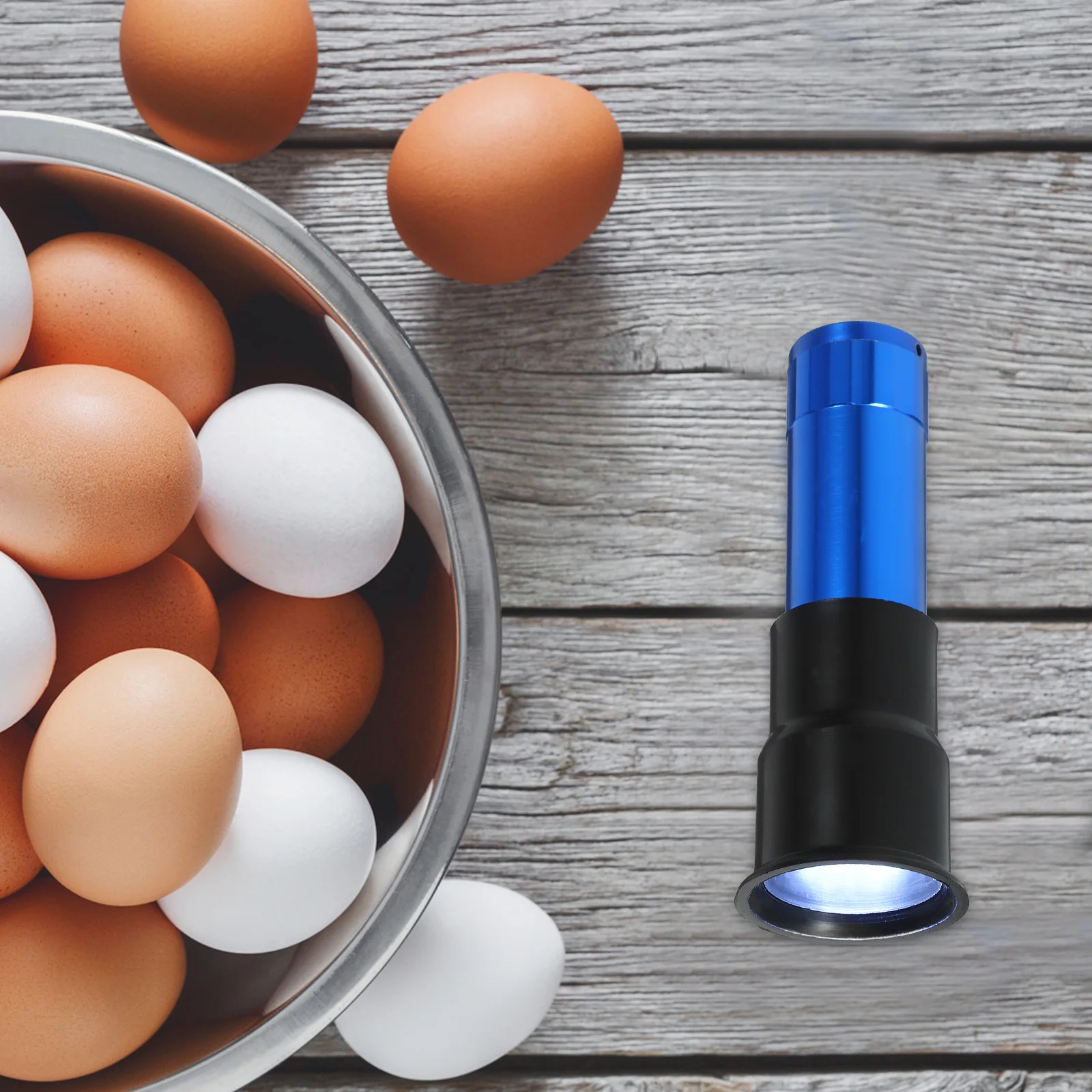 

Candling Light Flashlight for Checking Fertilized Eggs Growing Handheld LED Torch Egg Lamp Incubator Tool Quail Chicken Laying