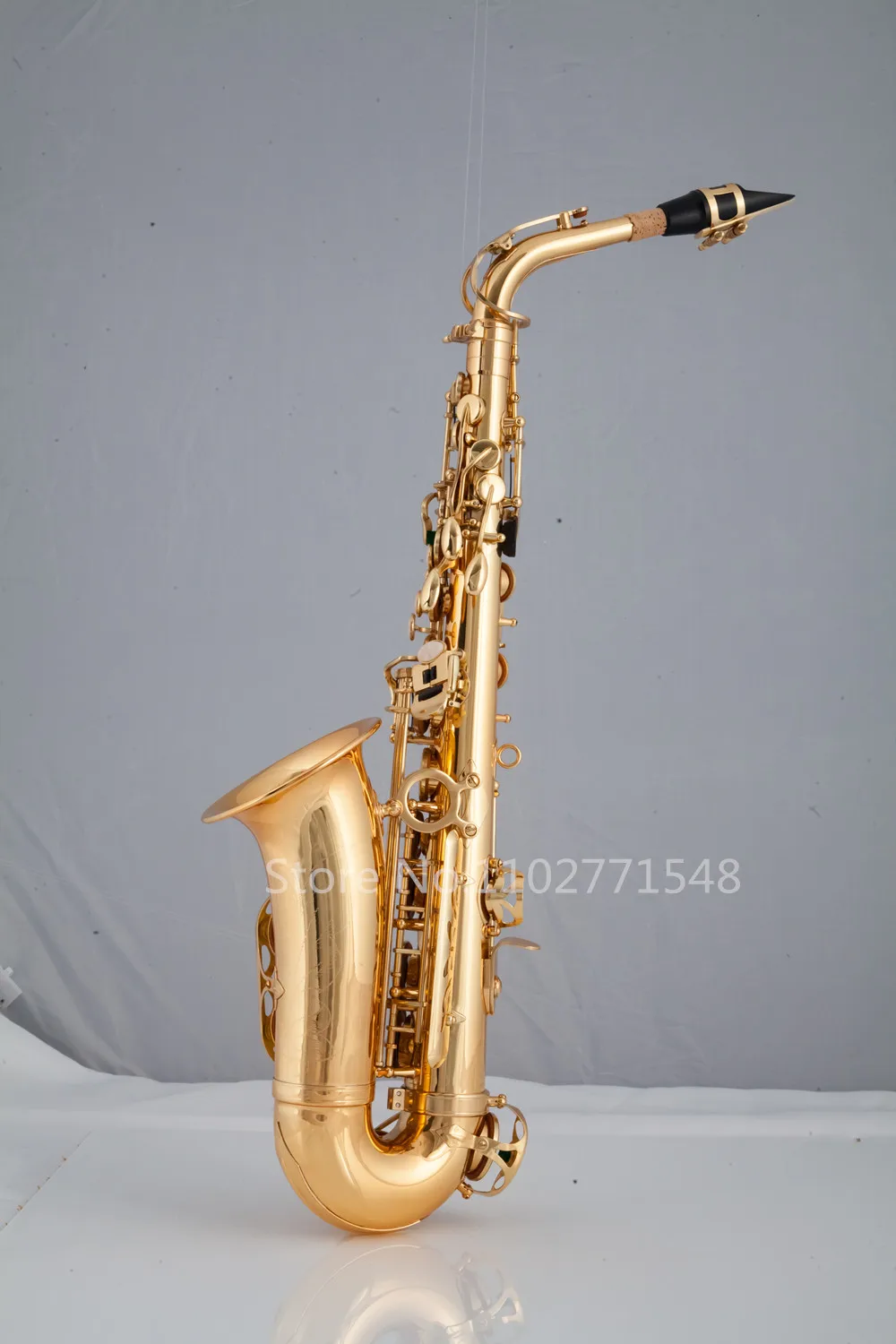 Complete Set of Brass Materials for the Golden alto saxophone, Festival Instruments