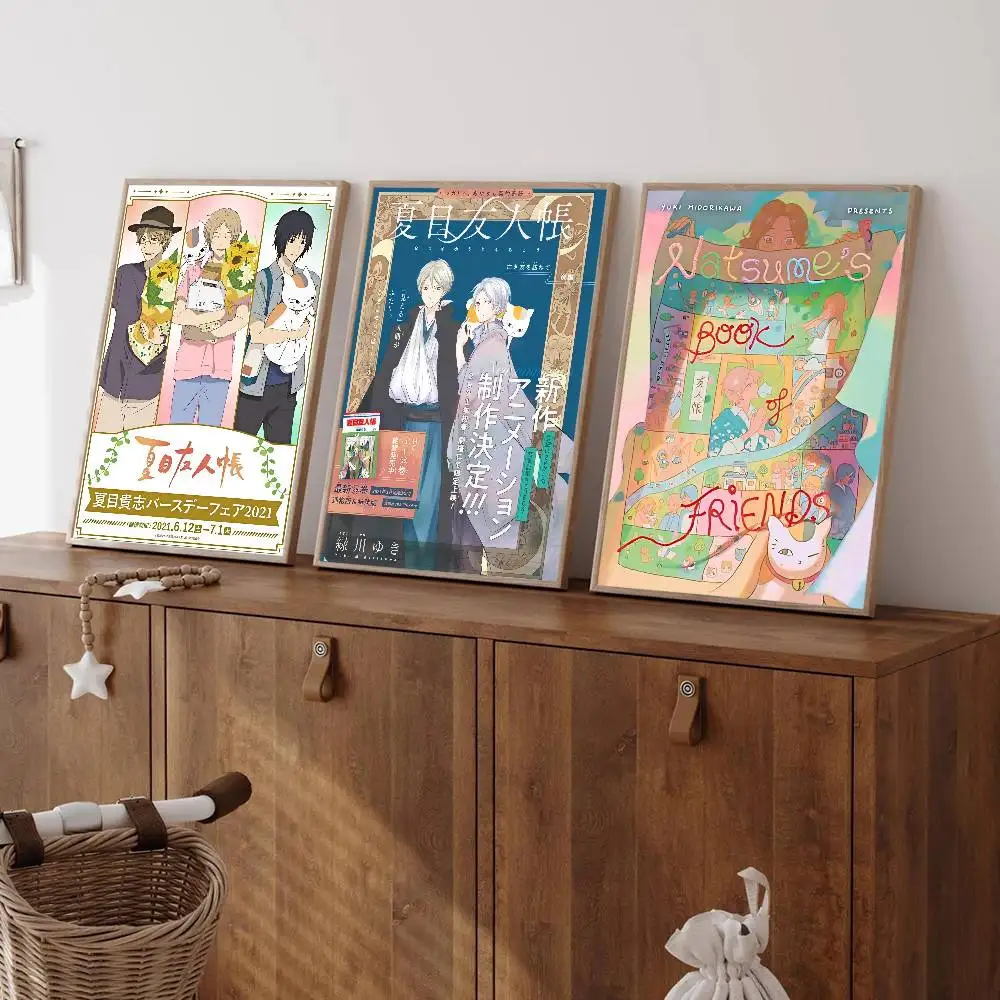 Anime Natsume's Book of Friends Classic Vintage Posters HD Quality Wall Art Retro Posters for Home Room Wall Decor