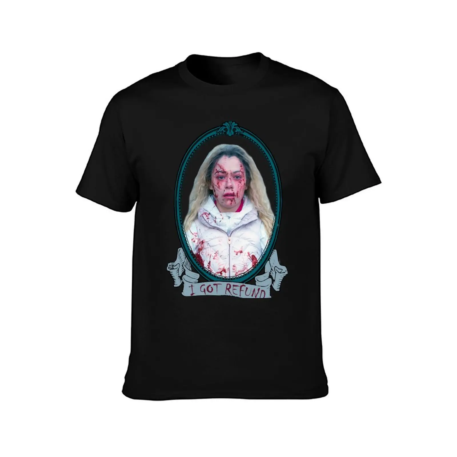 Helena Portrait 2 T-Shirt Aesthetic clothing quick drying oversized graphic tee t shirts for men cotton