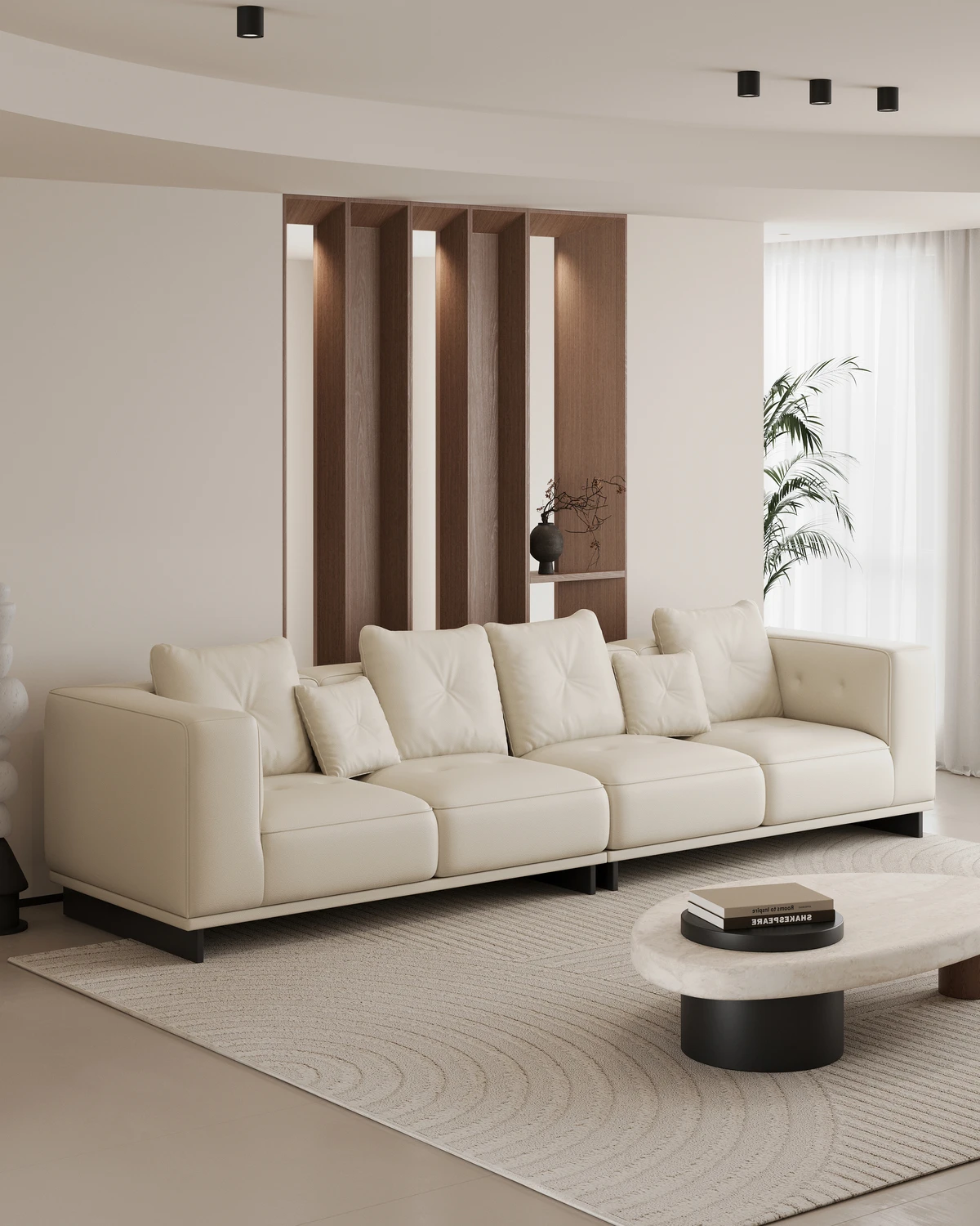 

High Quality Genuine leather sofa Luxury New Design Modern Living Room Sofa