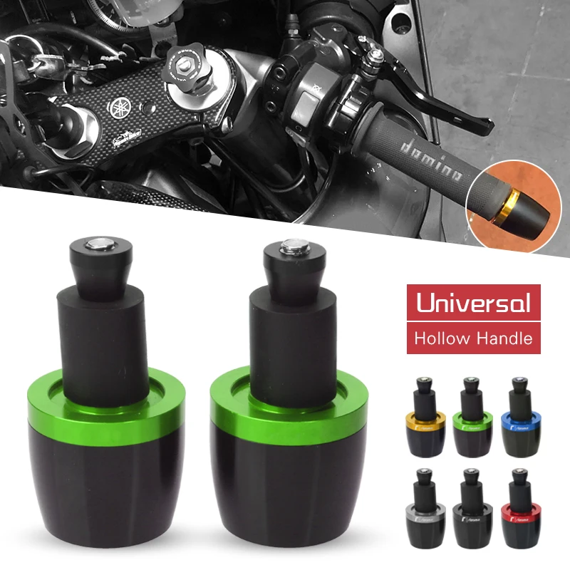 Motorcycle Accessories For KAWASAKI EX250 EX300 Z650 Z750 Z800 Z900 Z 650 hand grip motorcycle handle bar ends end caps cover