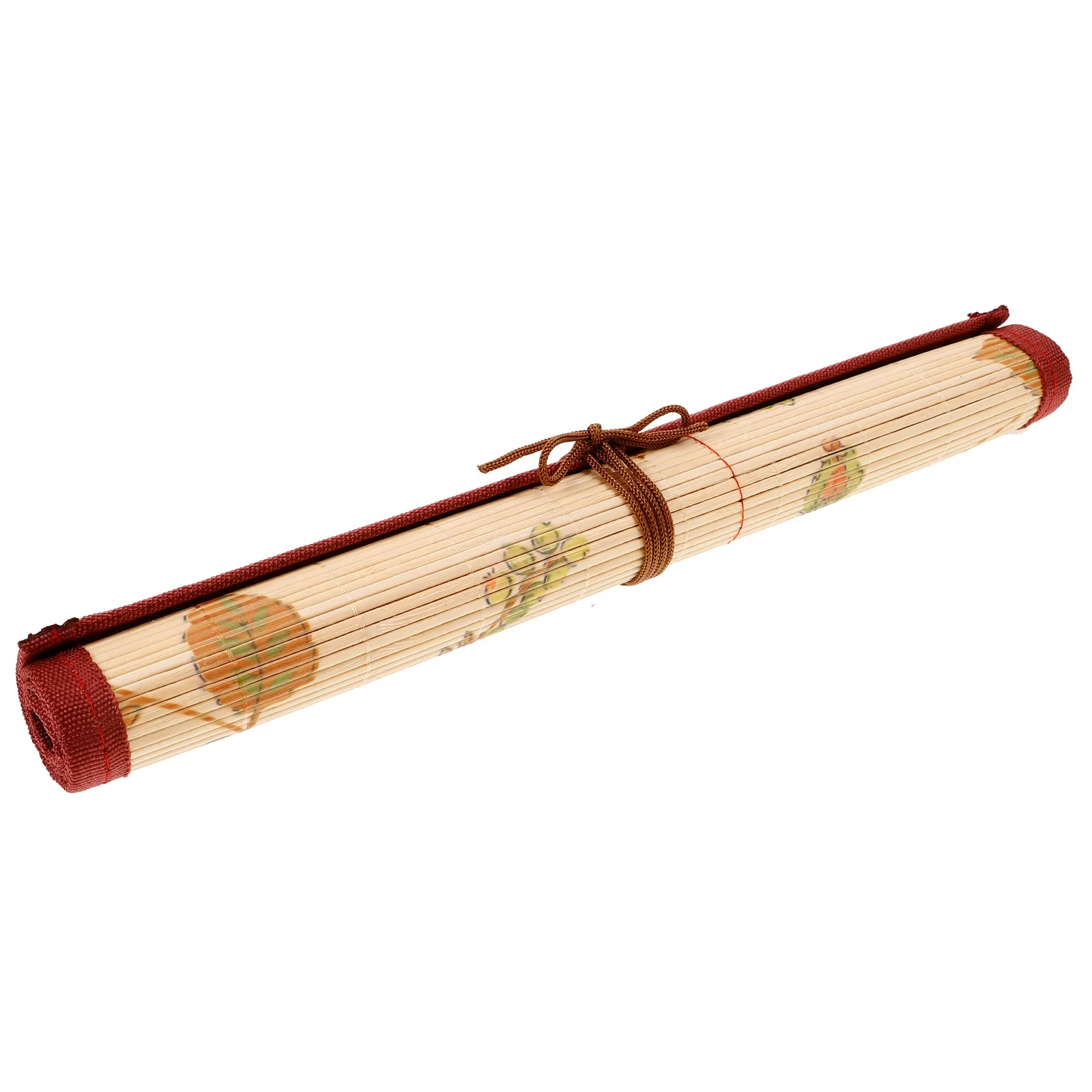 Kunst Malerei Stift Beutel DIY Pinsel Stift Rolle Wrap Zeichnung Bleistifte Beutel Bambus Roll-Up Fall für Füllfederhalter und Marker