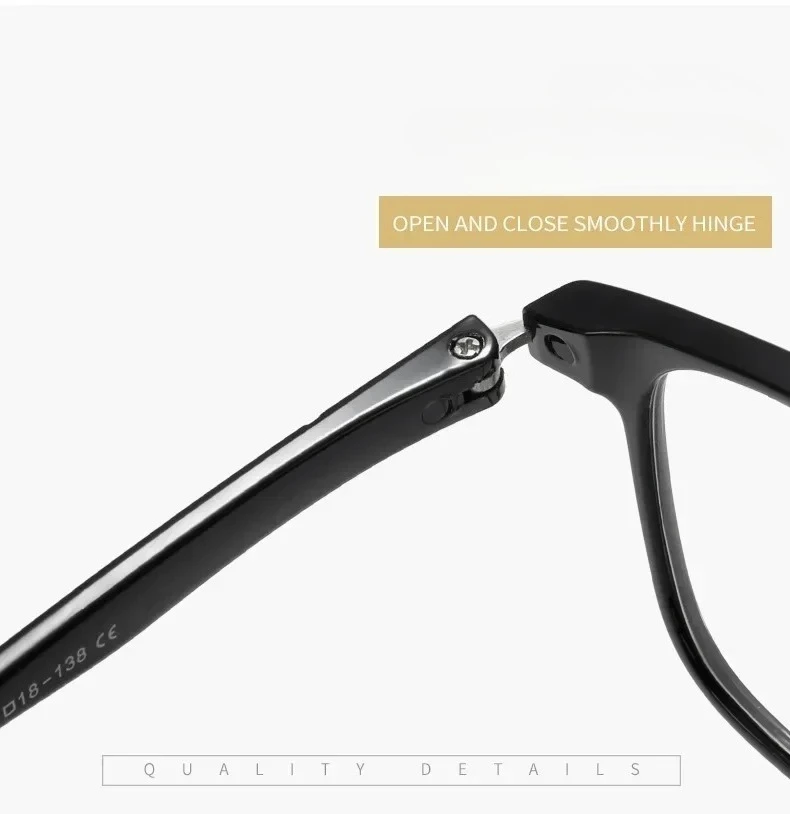 Ultraleichte und modische Lesebrille für Männer und Frauen, hochauflösende Anti-Blaulicht-Presbyopie-Brille, 0+100 bis+400 – Detail 15