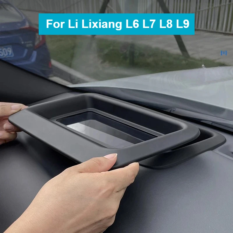 

For Leading Ideal LI LiXiang L6 L7 L8 L9 2022 2023 2024 HUD Protective Frame Instrument Panel Interior Decoration Fit L67/8/9