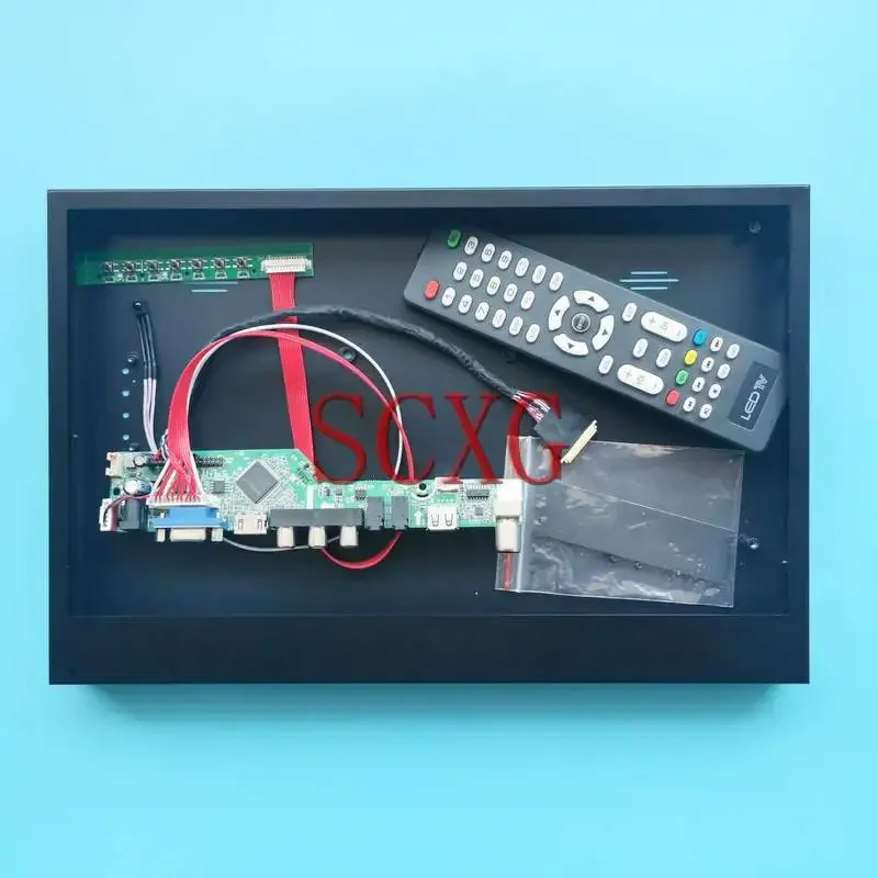 Analog TV Controller Board+Metal Case Fit LTN173KT02 LTN173KT03 HDMI-Compatible 17.3