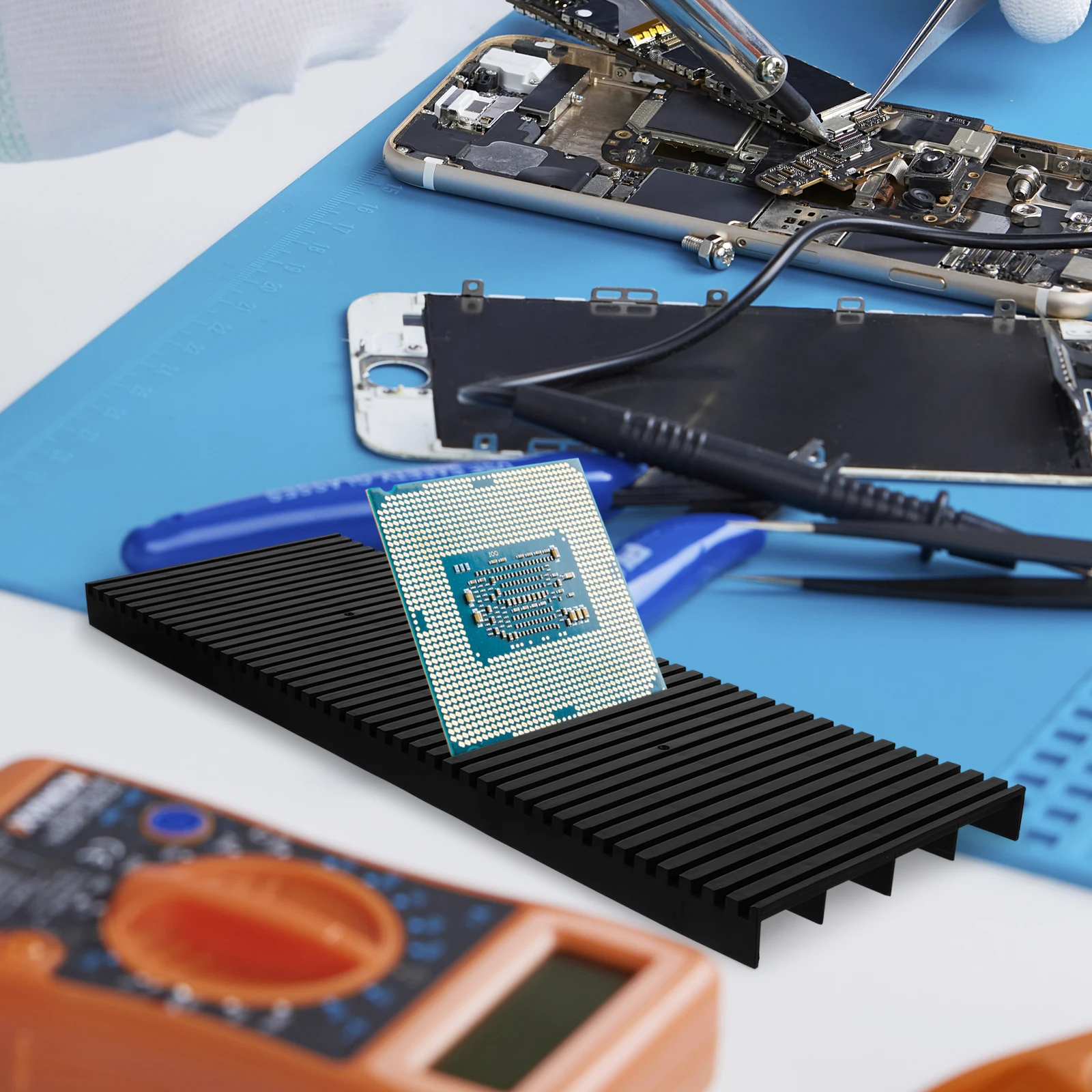 

Anti-Static Pcb Rack Circuit Board Holder Sturdy Storage Tray For Electronics Drying Stand Support Anti-Static Bar Bracket