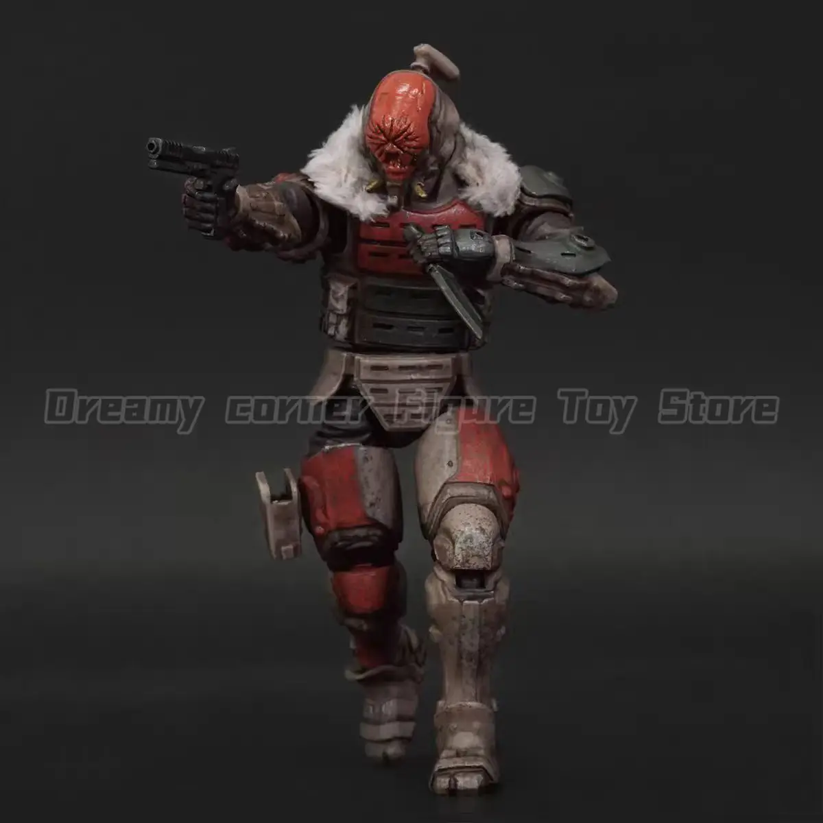 

【In Stock】Acid Rain War FAV-A111 Red Ghost Samurai1/18 Action Figures Toys Models