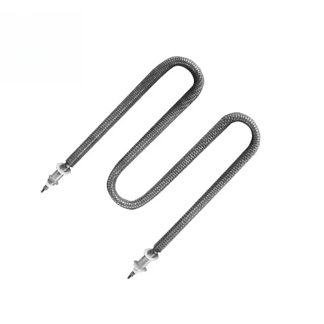 220V 380V Stainless Steel Tubular Heater U Shape W Shape Finned Tube Heater