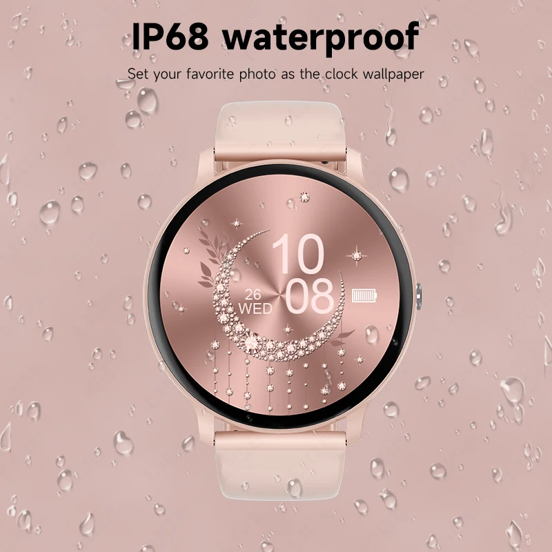 LIGE montre intelligente femmes hommes Bluetooth appel sport Fitness montres fréquence cardiaque moniteur de santé Smartwatch dames pour Android iOS nouveau
