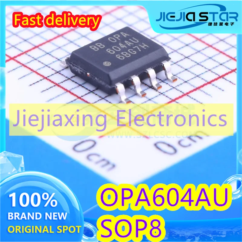 (4/20pieces) OPA604AU OPA604A OPA604 SOP-8 low distortion FET input operational amplifier chip 100% new original