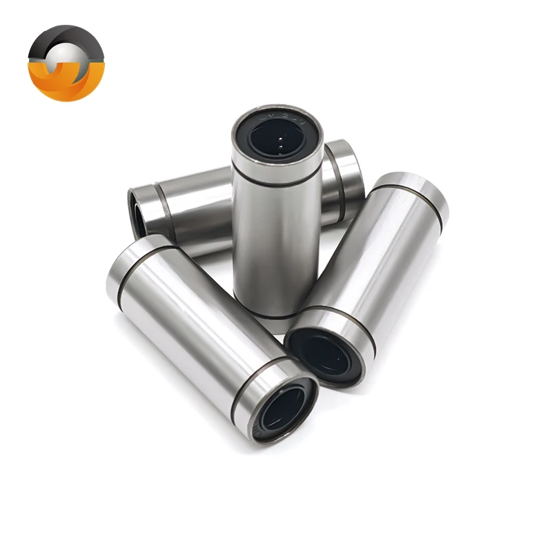 4 قطعة LM12LUU 12X21X57mm محامل الحركة الخطية ABEC-7 محامل خطية طويلة النوع