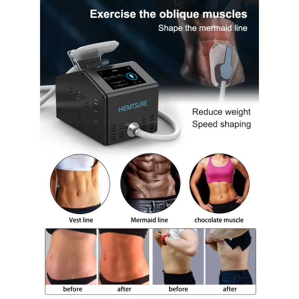 

The Most Cost-effective Portable 5T Hiemt Ems Muscle Stimulation body slimming massage machine EMS Body Sculpting Machine