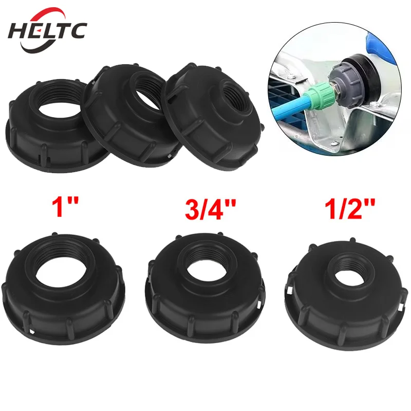 1PCS Durable Ibc Tank Fittings S60X6 Coarse Threaded Cap 60MM Female Thread To 1/2 