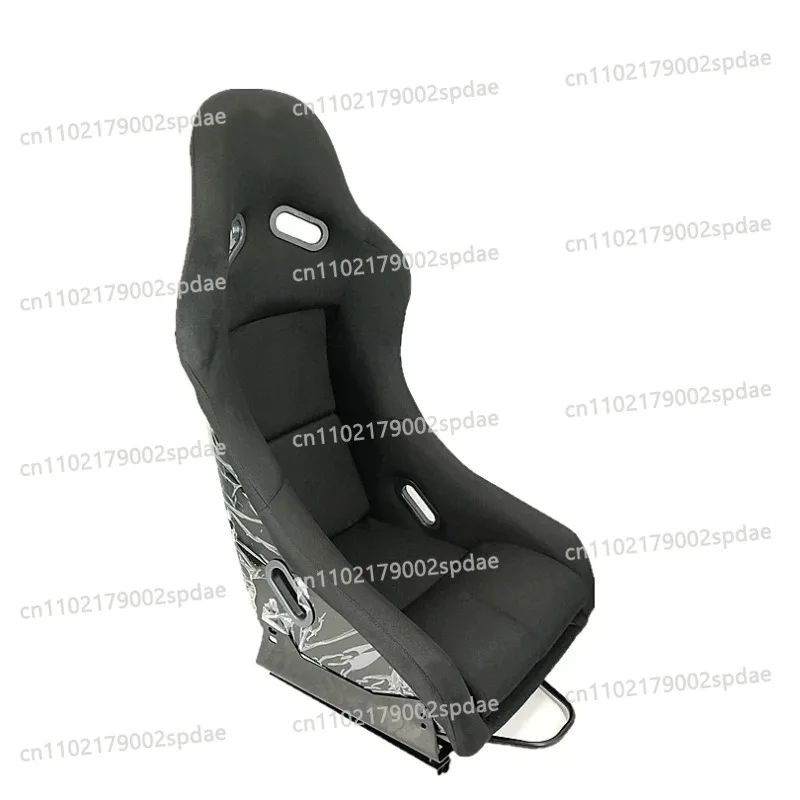 Universal Black Fiberglass Bucket Racing Seat For Automobile Modification