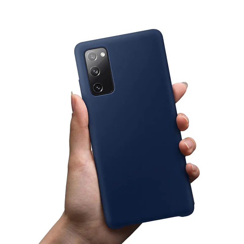 For Samsung Galaxy S20 FE Mobile phone case High Quality Soft Silicone Cover S20FE Protector Shell