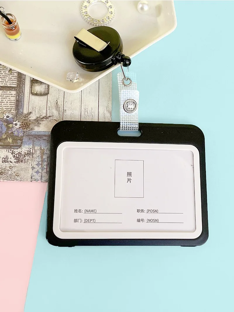 Nurse Doctor Work Card Holder ID Name Tag Bus Pass Access Card Cover Case Badge Holder Bank ID Holders Travel Accessories