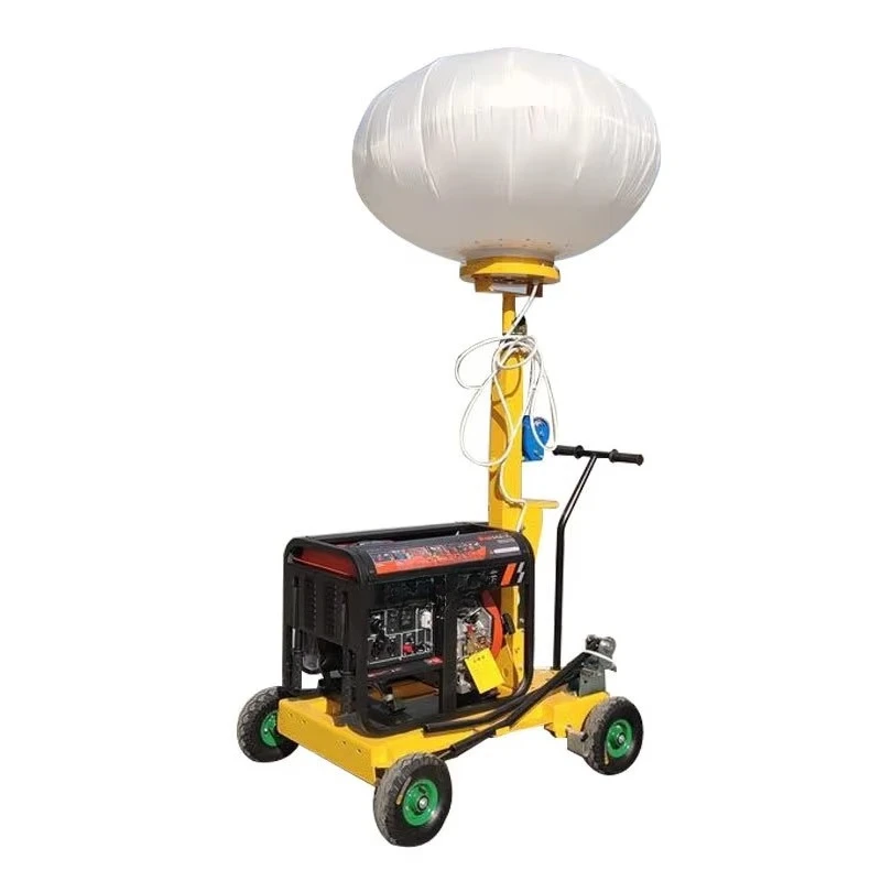 Diesel Lighting Tower Hydraulic Lifting Mast Stabilizer  Legs Wind Resistant Road Emergency Rescue Diesel Light Tower Equipment