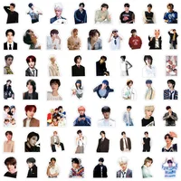110Pcs Korea Team Stickers Korean Star Kpop DIY Stickers Scrapbooking Phone Luggage Skateboard Decorative Waterproof Decals 5
