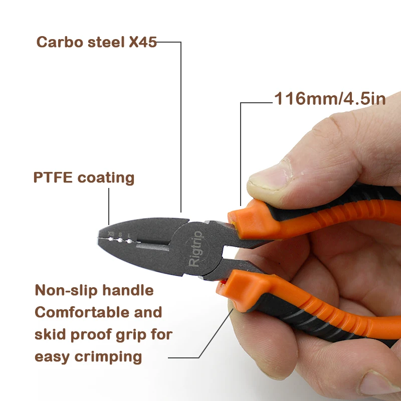 1Set Carp Fishing Tool Crimping Pliers For Neat Chod Rigs And Booms Fit Fluorocarbon Stiff Link Crimps 0.5/0.6/0.7mm Accessories