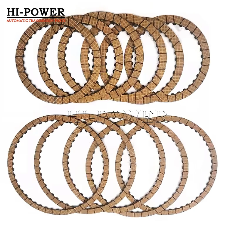 

DQ500 DSG 7-speed OBH 0BT 0DE Transmission Clutch Friction plate kit For AUDI VW SCIROCCO TIGUAN TRANSPORTER DQ500 0BH DSG