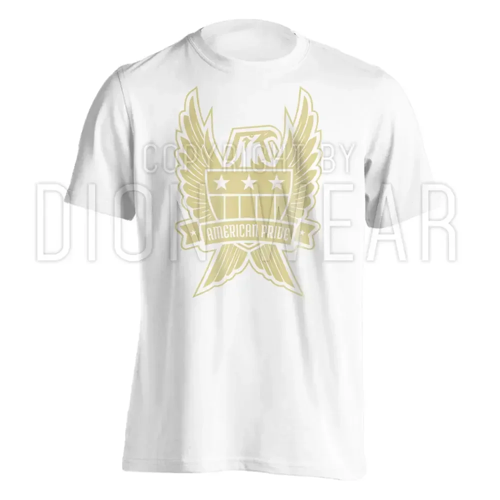 American Pride Eagle Shield Men'S Tee Cotton T-Shirt 2019 Hot Sale Super Fashion Summer Funny Print Create Your Own T Shirt
