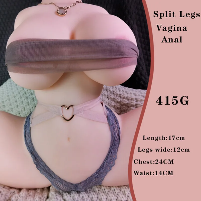 Half Sex Body Silicone Realistic Sexy Doll Woman Torso Big Breasts Ass Pocket Pussy Male Masturbator Vagina Sex Toys For Men 18