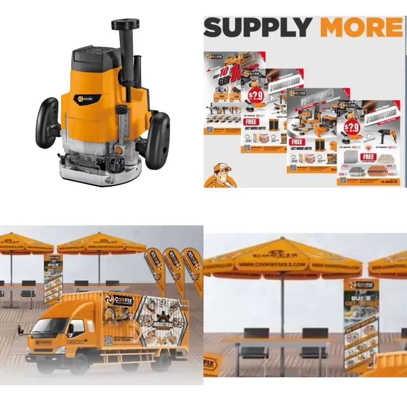 

【CHIMU HOME】 12mm Electric Wood Router for DIY Carpentry and Woodworking Projects