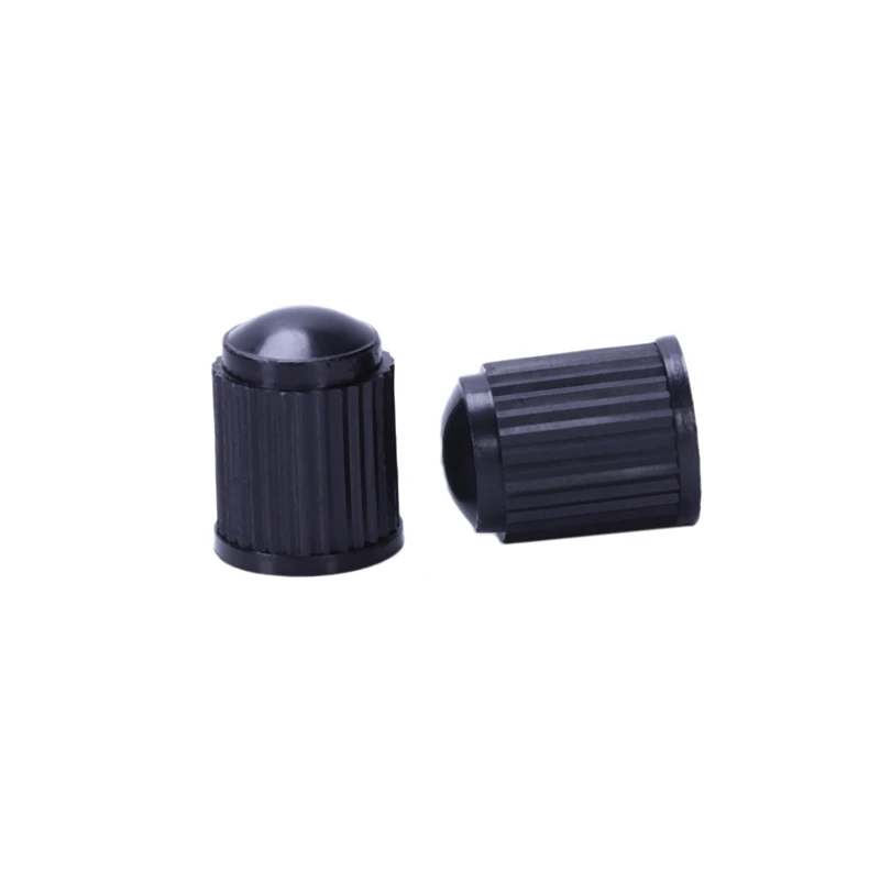 Set Of 2000 - Black Plastic Replacement Valve Caps. Cars, Trucks, Motorcycles, ATV. Schrader Tire Caps.