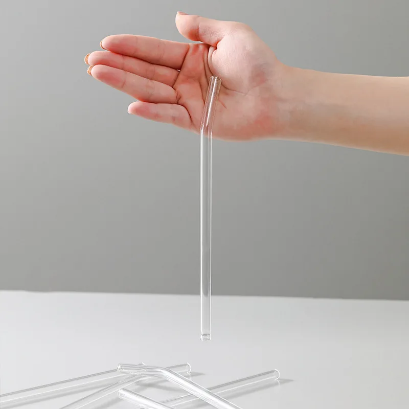 High Borosilicate Glass Cocktail Straws 5