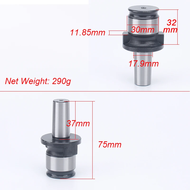 YOUSAILING B18-GT24 Drill Chuck Adapter Tapping Machine Parts 18mm Conical Connector 30mm