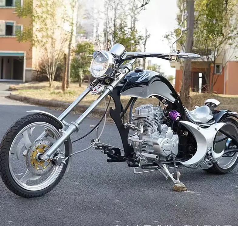 New American motorcycle Harley Prince single cylinder fuel engine adult motorcycle retro motorcycle