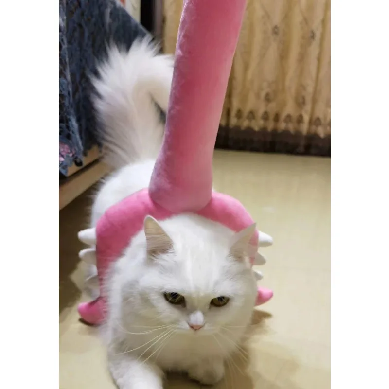 Magi Wand Cat Toy Plush Star Stick for Kitten Interactive Play and Daily Exercise