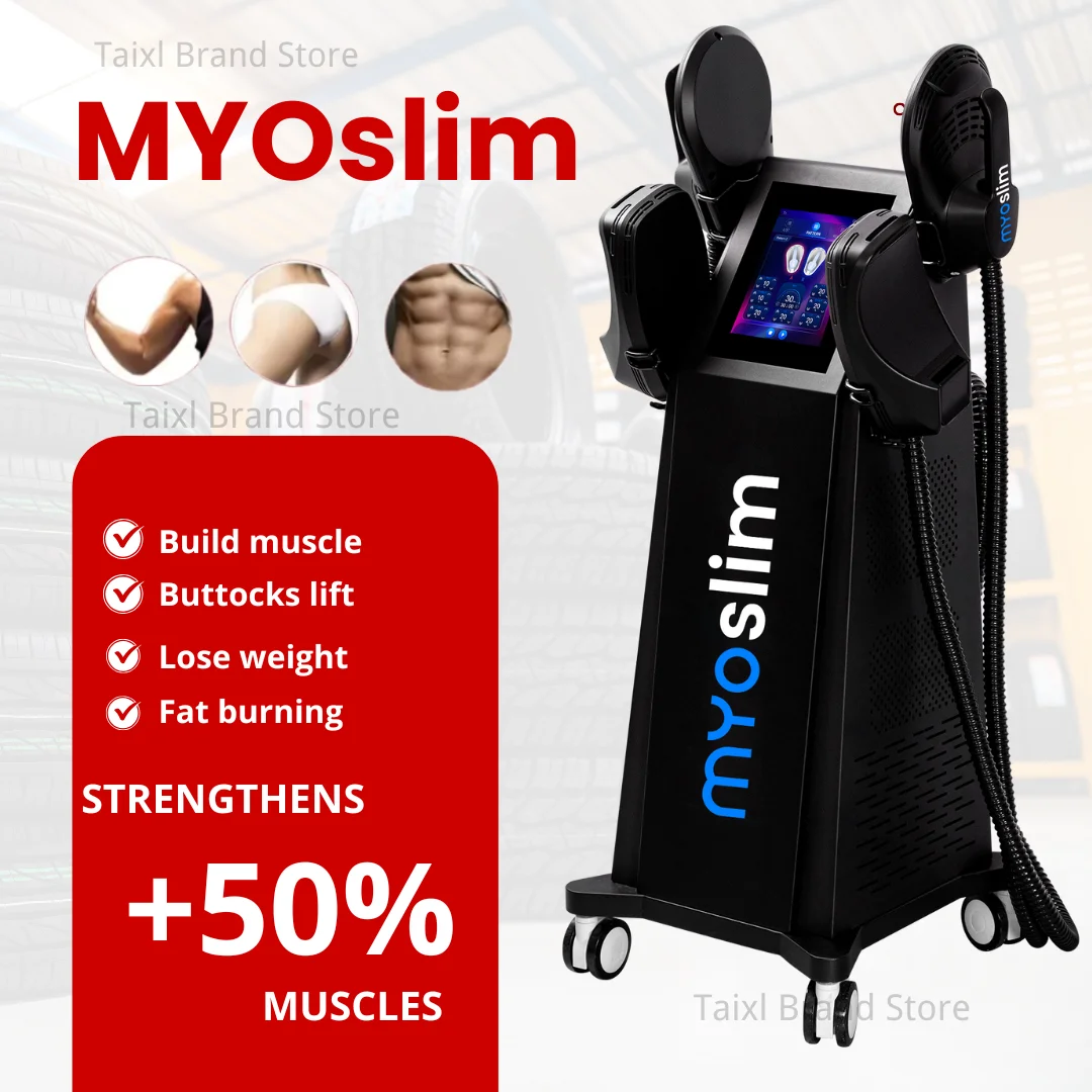 

Аппараты MYOslim RF HI-EMT 6500W Professional Sculpt с 5 манипулами для тазового дна, электромагнитная стимуляция для похудения, CE ROSE