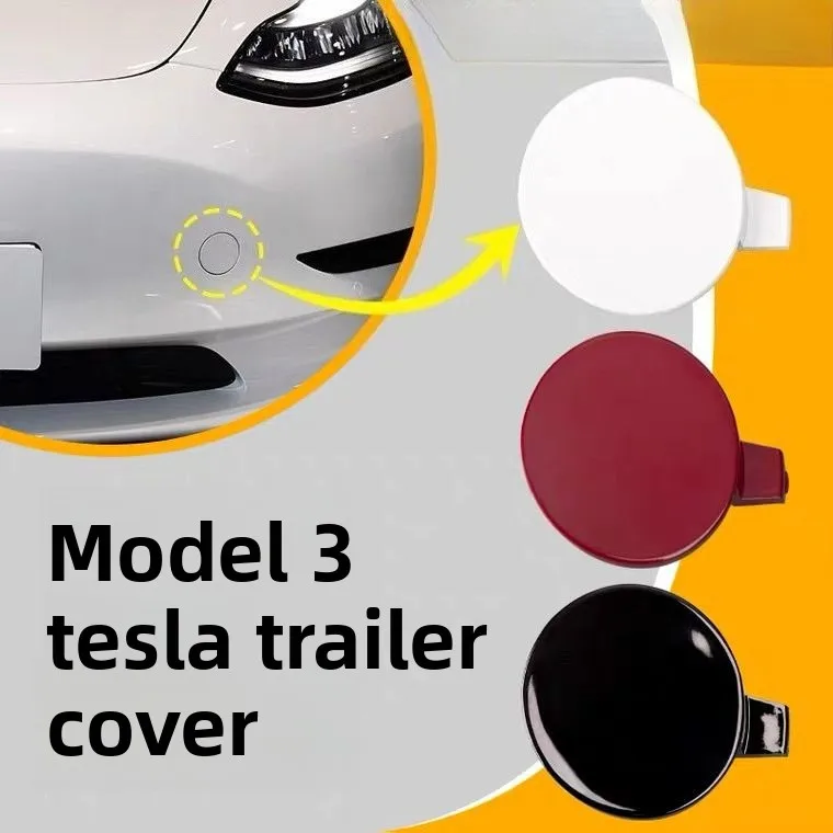 

Suitable for Tesla model 3 trailer cover front and rear, traction hole cover bumper trailer hole