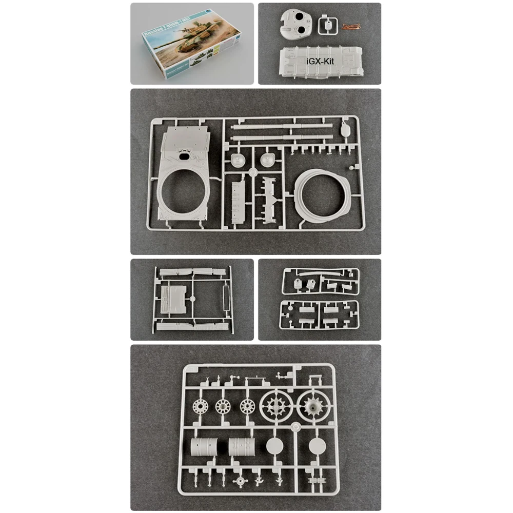 

Trumpeter 09526 1:35 Russian T80 T-80UM MBT Main Battle Tank Military Handcraft Assembly Plastic Gift Toy Model Building Kit