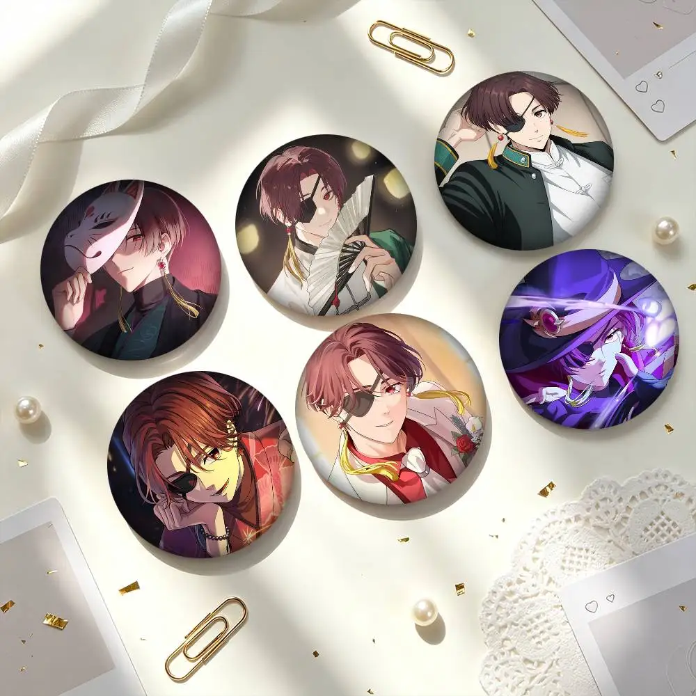 H-Hayato S-Suo WIND BREAKER  25mm 32mm 44mm 58mm 75mm Brooches Badges Pins for Accessories Gift
