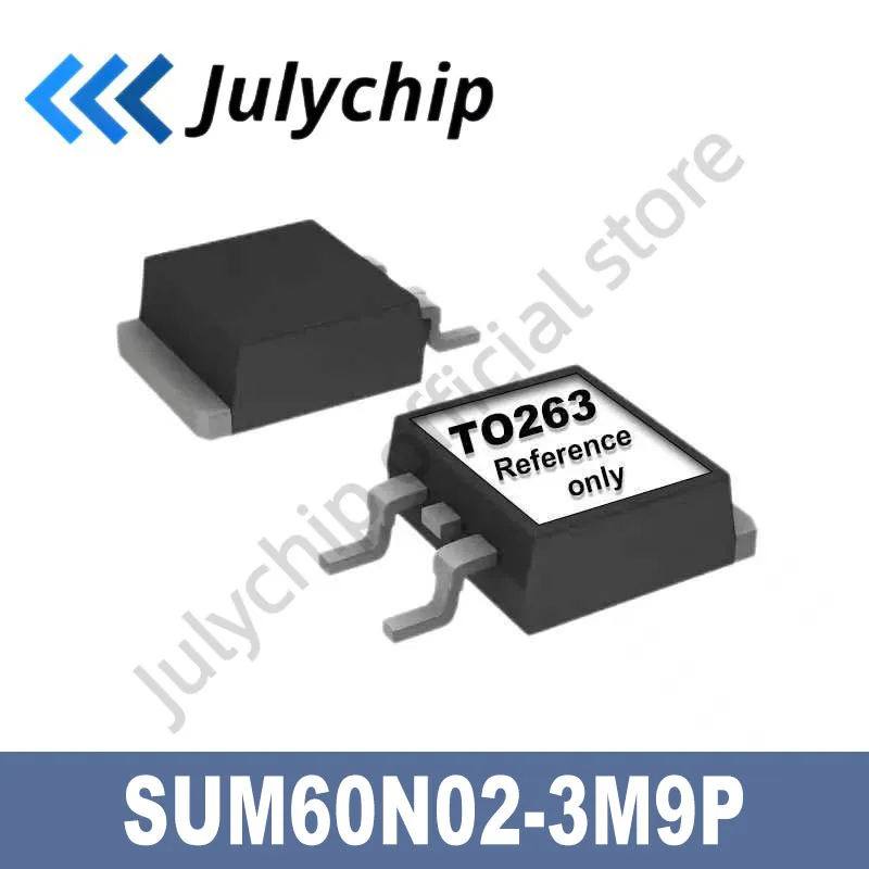 

SUM60N02-3M9P NEW ORIGINAL N-Channel 20 V 60A (Tc) 3.75W (Ta), 120W (Tc) Surface Mount TO-263 (D²Pak)