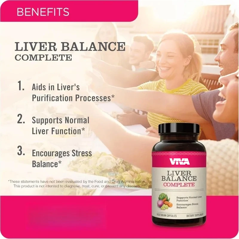 Liver cleansing supplement capsules - repairing formula for milk thistle, dandelion, turmeric, thistle, lingzhi, and kudzu root