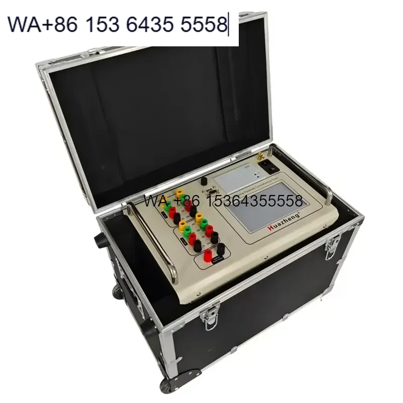 Wmwmnu Automatic Portable Transformer Parameter Tester With Display Unit Comprehensive Testing Equipment for Lab Use