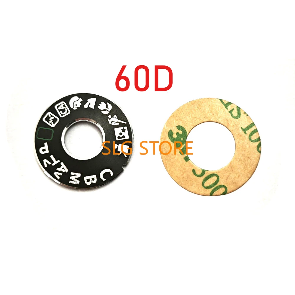 새로운 모드 다이얼 플레이트 인터페이스 캡 Canon EOS 5D2 7D 5D3 5D4 6D 6D2 7D2 5DS 5DSR 60D 70D 80D 90D 600D 77D 800D 수리 부품