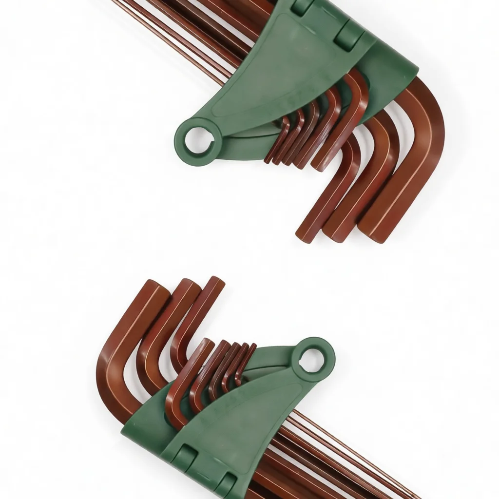 Extended Ball Point Hex Wrench Set S2 Hardened Steel L Profile Spanner Automotive Professional Hand Held Repair Hardware Tools