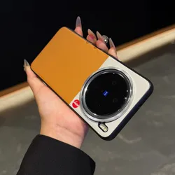 For VIVO X200 Pro Case Luxury PU Leather Skin Color Matching Protective Back Cover Case For VIVO X100 X200 Pro Mini X100 Ultra