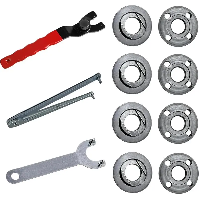 75STO-For , For Milwaukeie,For , For Ryobi Compatible 5/8-11 Angle Grinder Nut& Wrench Kit, Flange Lock Nut Set