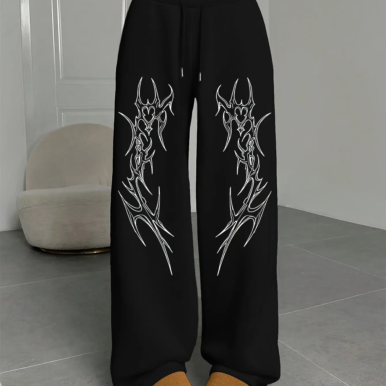 26 Fashion Street Wings Spider Printed Street Fashion Men's and Women's Summer New Casual Sports 3D Quick Drying Pants
