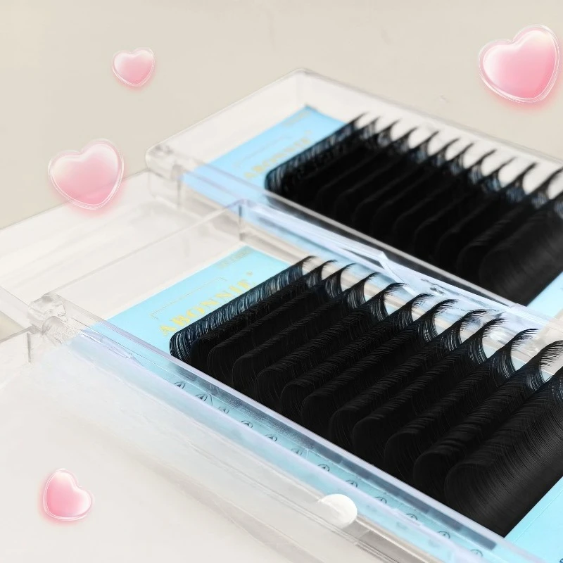 Wholesale Mink Lash Extensions CC DD L M Curl Roll Classic Lash Tray Supply 0.03 0.05 Cashmere Lash Extensions