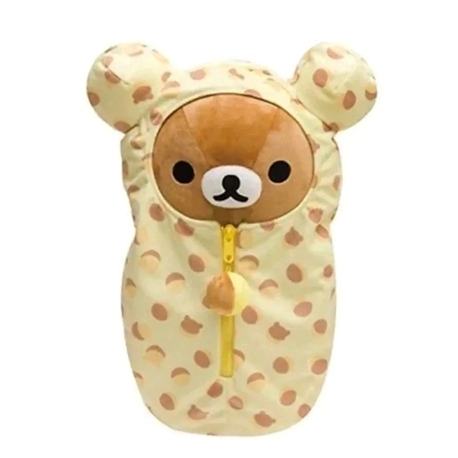 New Kawaii Sleeping bag Rilakkuma Bear Kids Girls Plush 38CM Stuffed Toys For Children Christmas Gifts