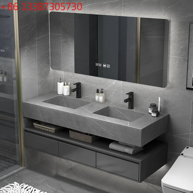 

Шиферный шкаф для ванной комнаты, гостиничный ветровой туалет, комбинация шкафов для умывальника