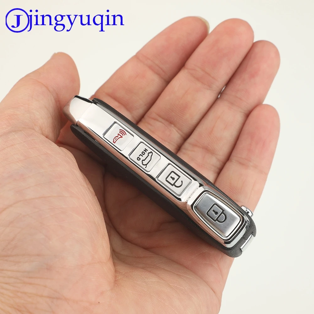 jingyuqin 3/4 Buttons Sedan/SUV Modified Remote Flip Folding Case Key Shell Fob New product For Kia Original Version