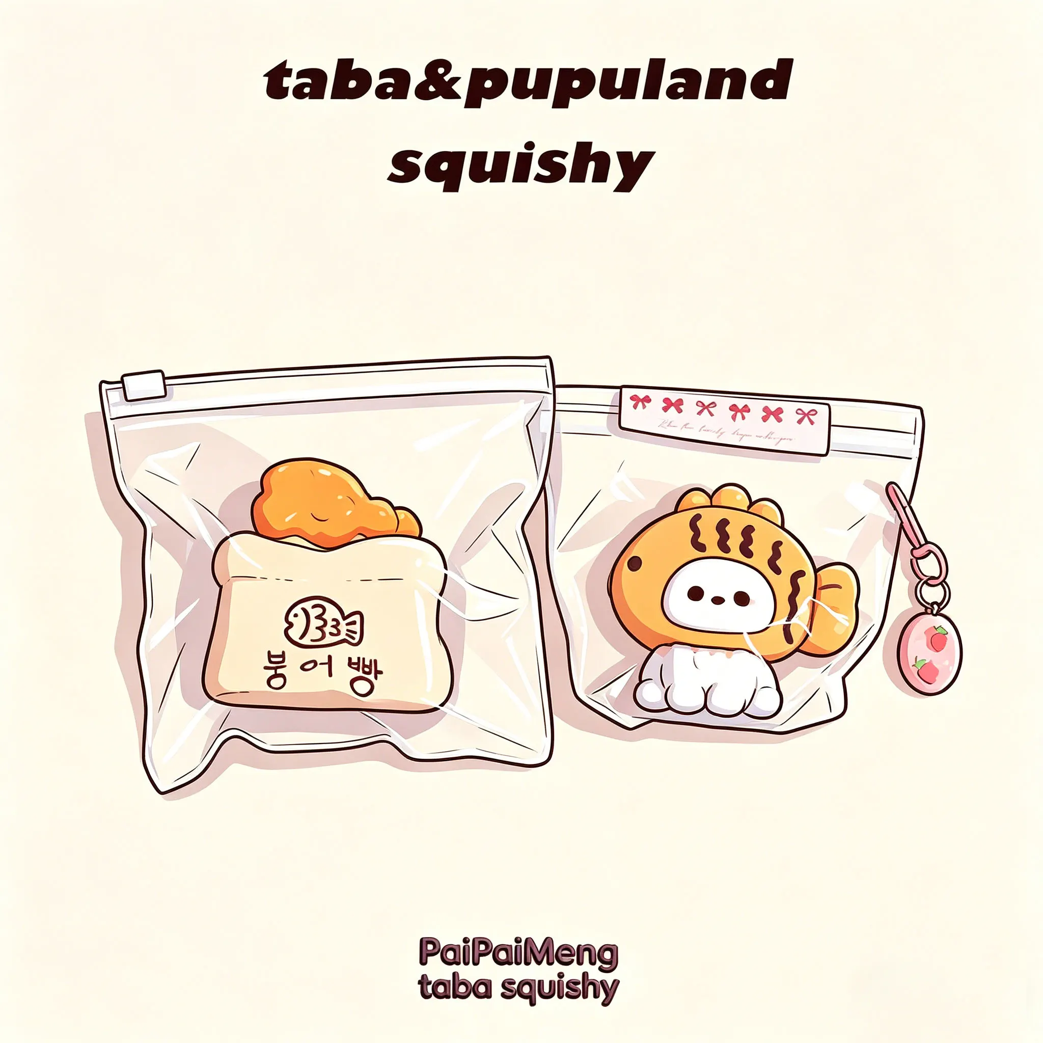 2Pcs Taiyaki Series Squishies,Limited Time Value Deal,New Handmade Exclusive,Food Grade Safe,Soft Touch,Stress Relief&Ideal Gift